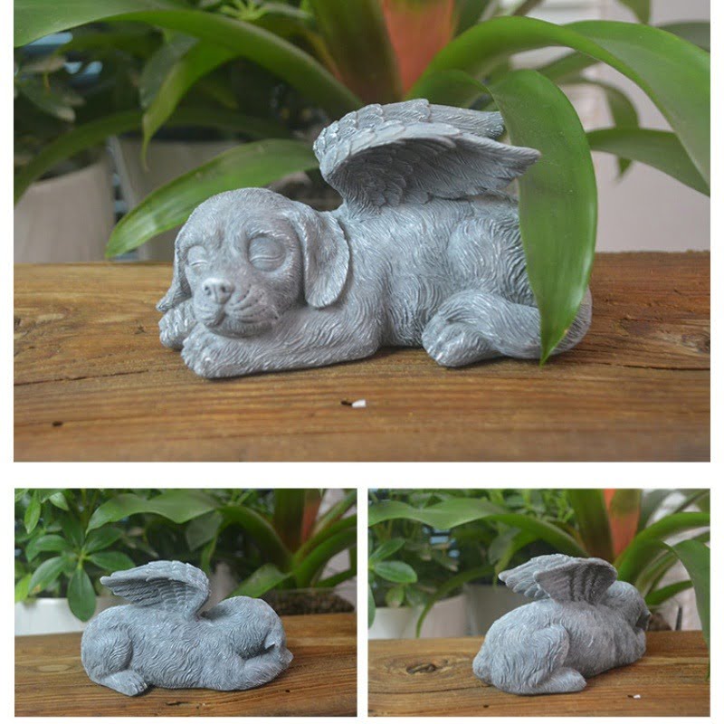 Gedenkbeeld voor Honden - Sleeping Angel - Afbeelding 2
