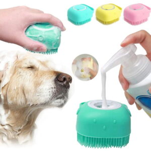 Shampoo Massager - Hondenborstel met Shampoo Reservoir