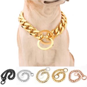 Cuban Link Halsketting Voor Honden