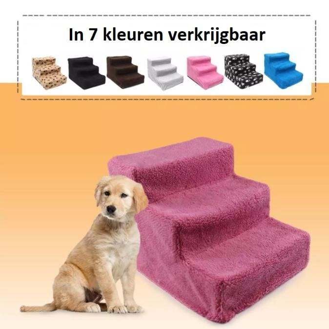 Solide huisdiertrapje 3 treden - Afbeelding 5