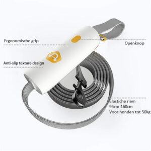 Lantaarnpaalriem - handsfree riem voor honden