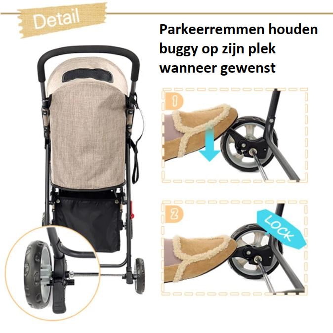Buggy voor honden - Afbeelding 6