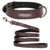 Bruin + riem 120cm