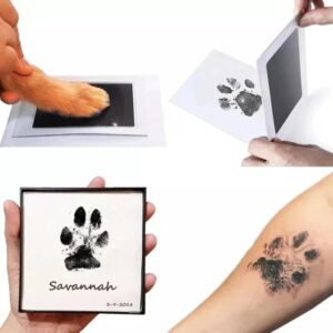 Pootafdruk Stempel voor Huisdieren en Baby's