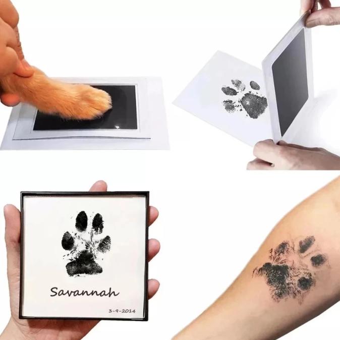 Pootafdruk Stempel voor Huisdieren en Baby's