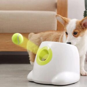 Automatische tennisballenwerper voor honden - 3 standen