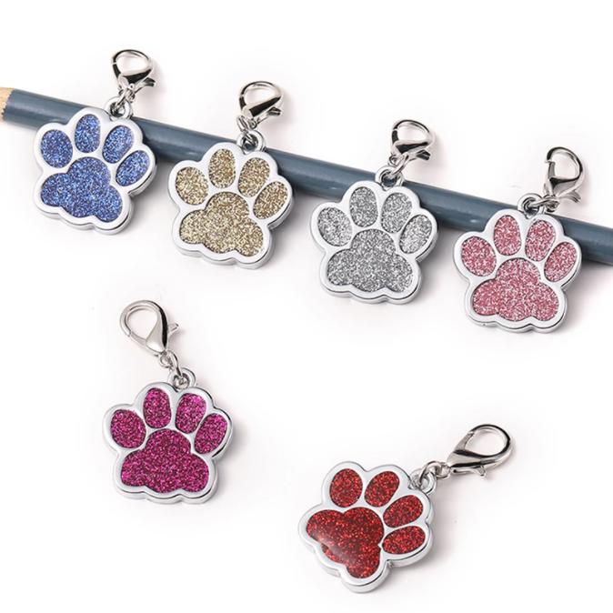 Glitter dierenpenning - Met Naam, Telefoonnummer, en Adres - Afbeelding 2