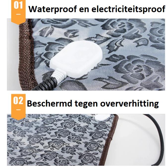 Elektrisch verwarmde slaapmat voor huisdieren - Afbeelding 3
