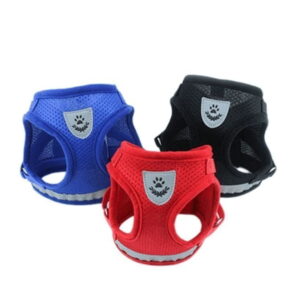 Reflecterend harnas met riem voor katten en honden