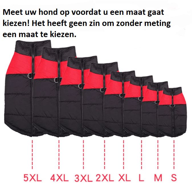 Waterproof hondenbodywarmer - Afbeelding 3