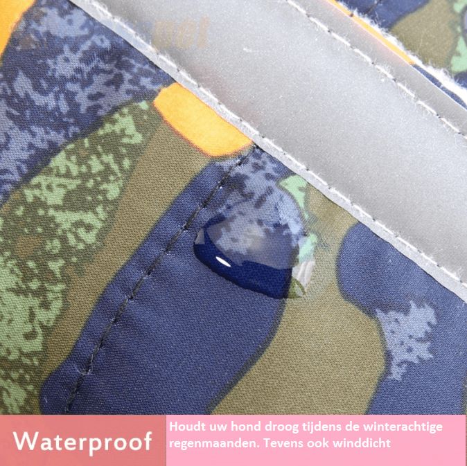 Waterproof jas voor honden - Afbeelding 6
