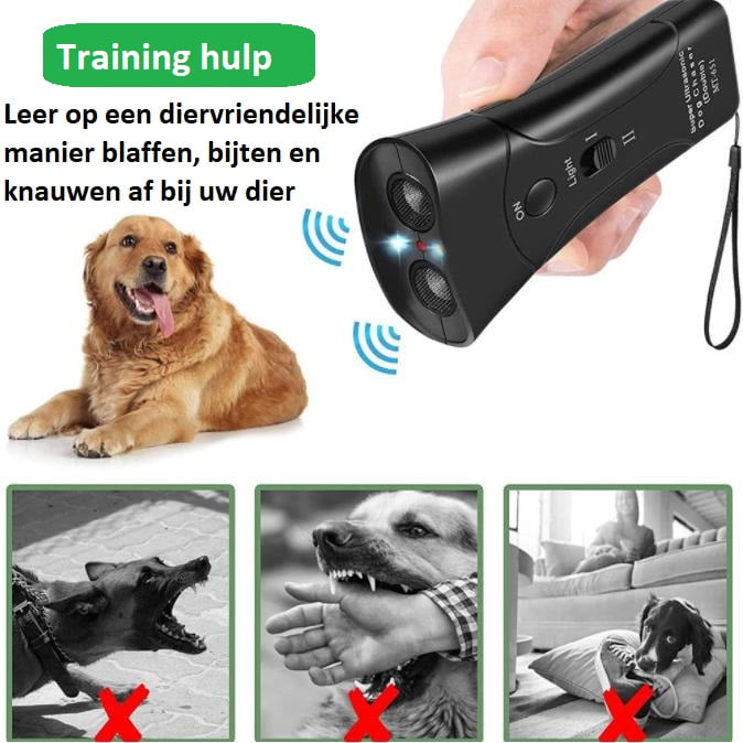 Diervriendelijk Ultrasone Antiblaf Africhter - Afweermiddel - Afbeelding 4