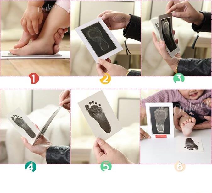 Pootafdruk Stempel voor Huisdieren en Baby's - Afbeelding 4