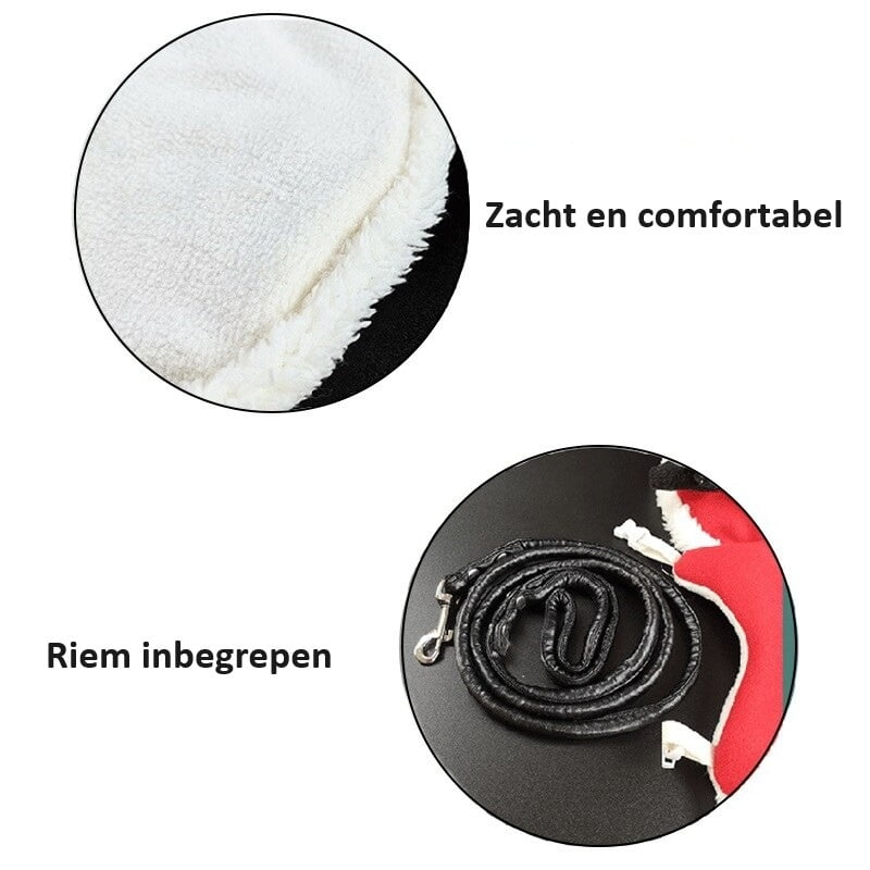 Kersttuigje voor Konijnen + Riem - Afbeelding 3