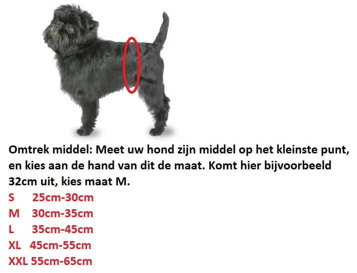 Hondenbroekje voor Loopsheid en Incontinentie - Afbeelding 2