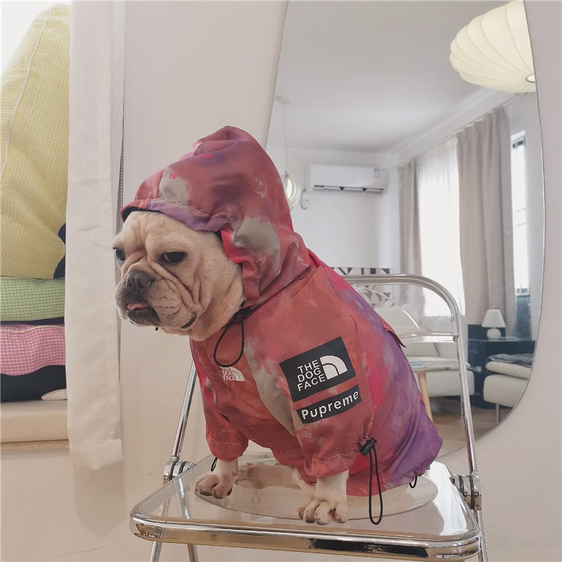 The Dog Face x Pupreme Tie Dye Jacket - Hondenjas met Capuchon