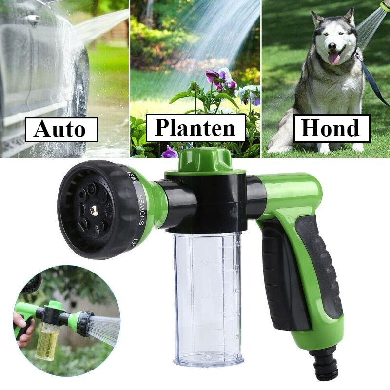Shampoo Shower - Hondendouche met Shampooreservoir - met 8 Standen - Afbeelding 3
