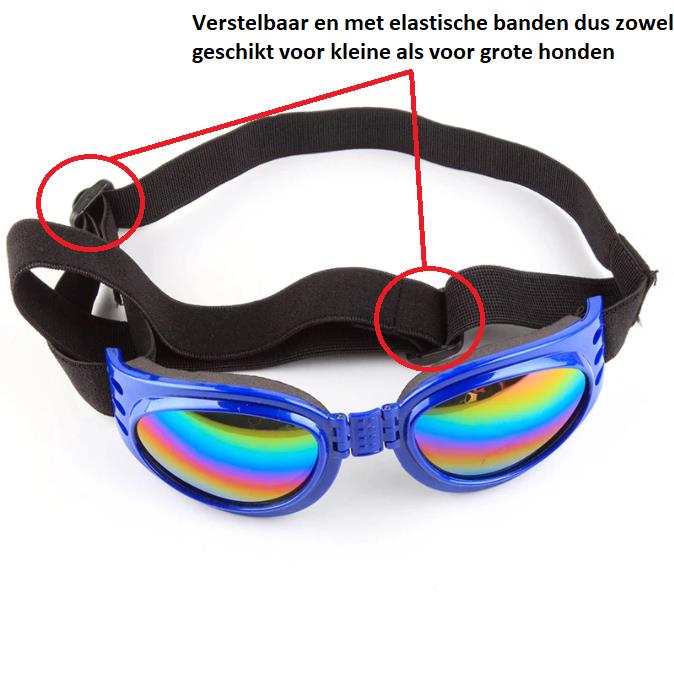UV zonnebril voor honden - Afbeelding 3