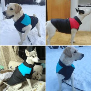 Waterproof hondenbodywarmer
