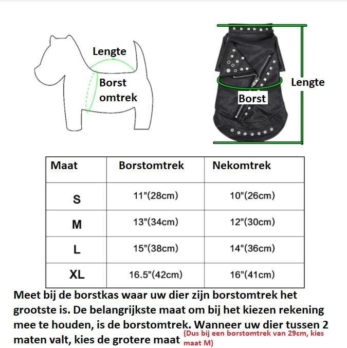 Leren jas voor katten - Afbeelding 2