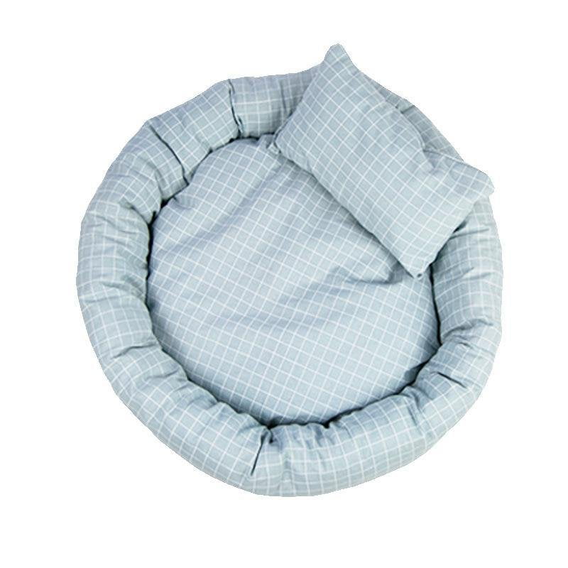 Dierenbed ruitjesprint - Afbeelding 3