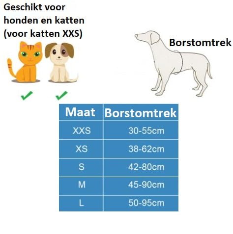 Anti Stoot ring voor Honden & Katten - voor Blinde en Slechtziende Dieren - Afbeelding 2