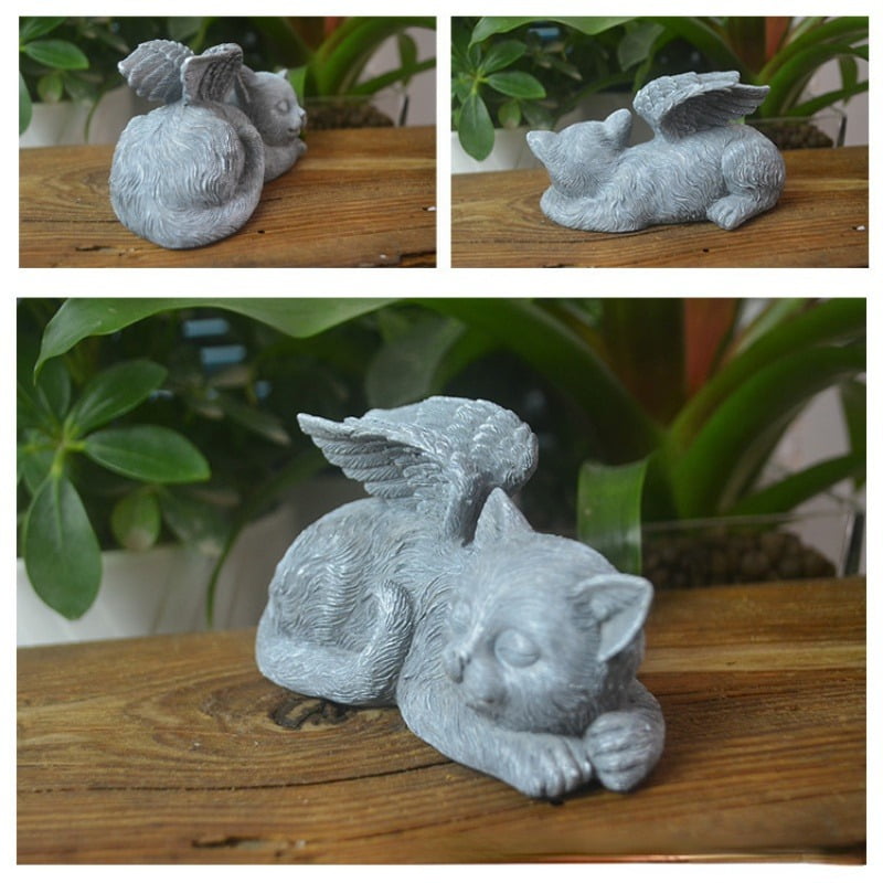 Gedenkbeeld voor Katten - Sleeping Angel - Afbeelding 2