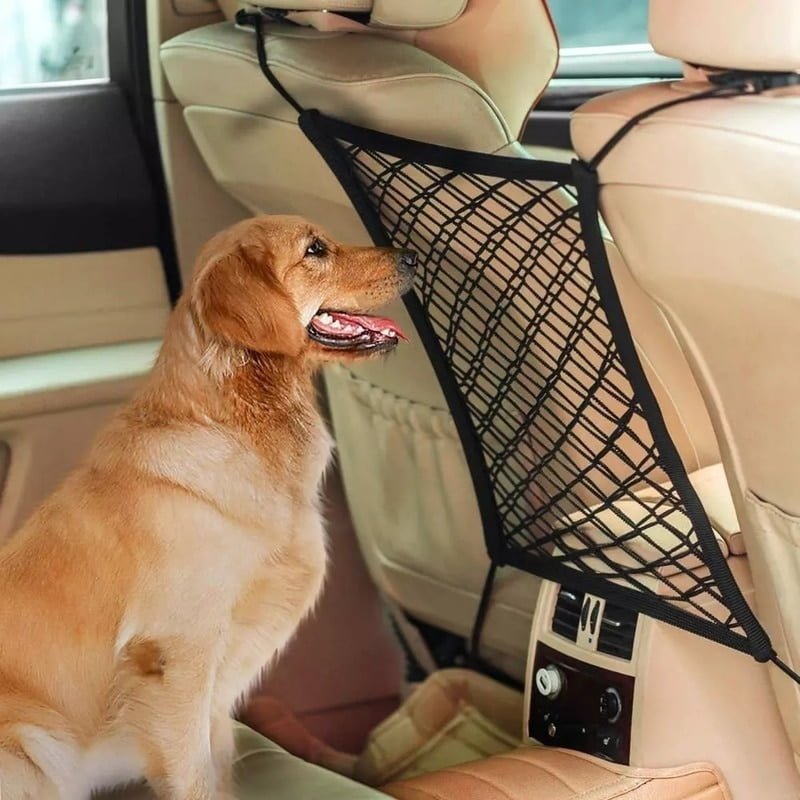 Hondennet voor Autoveiligheid - Veiligheidsnet Hond - Hondenrek Auto - Afbeelding 4