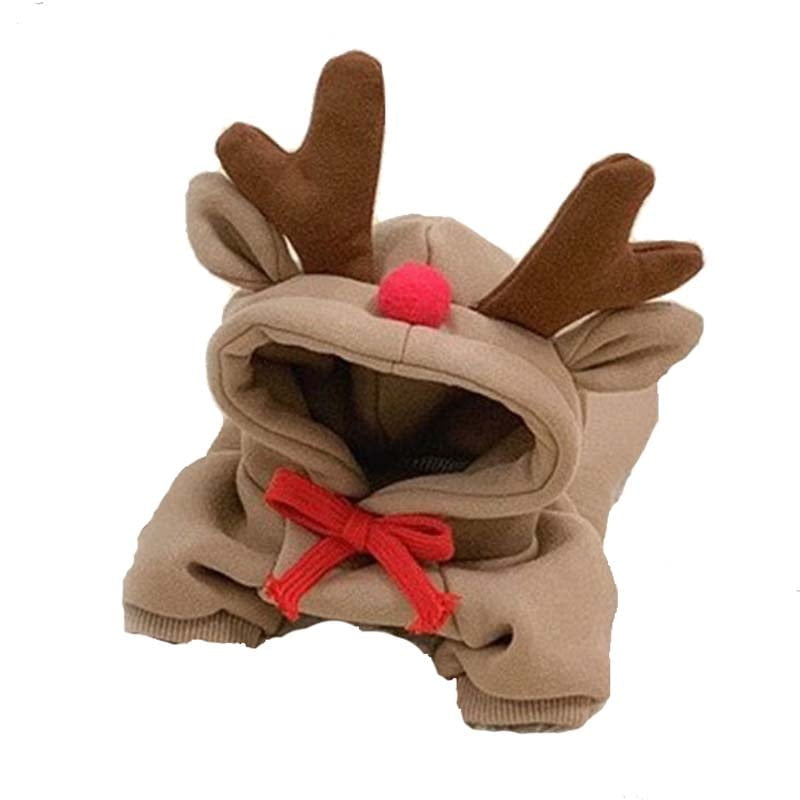 Rendier Kerst Hoodie voor Hond en Kat