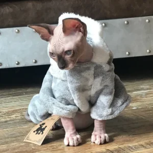 Warme Fleece Pyjama voor Katten