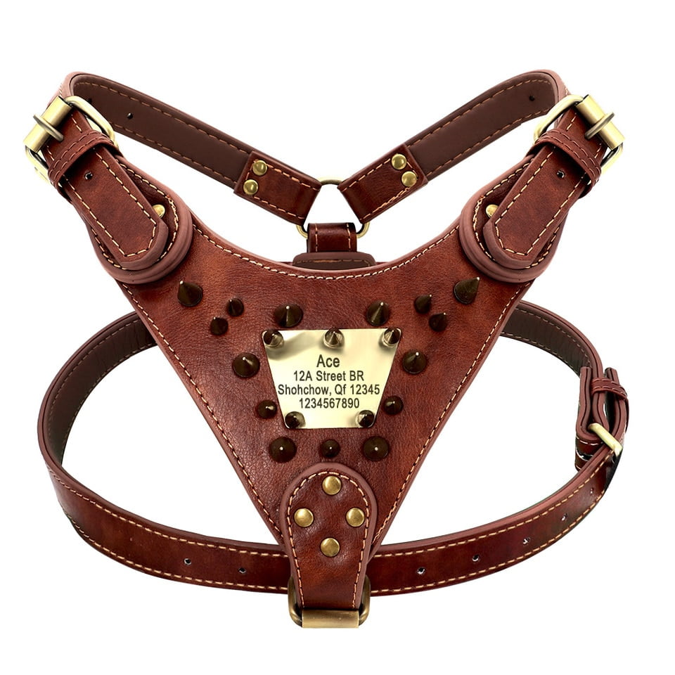 Heavy Duty Hondenharnas - Voor Extreem sterke honden - Met Gravure - Afbeelding 5