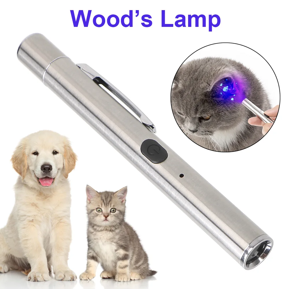 Wood's Lamp voor Huisdieren - Spoor Huidschimmels en Huidziekten Snel op!
