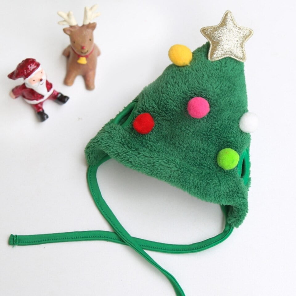 Kerstmuts en Slabbetje voor Kleine Honden en Katten - Afbeelding 6