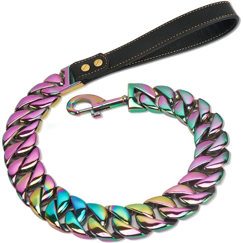Heavy Duty Cuban Link Hondenriem - 3.2cm breed - Afbeelding 6