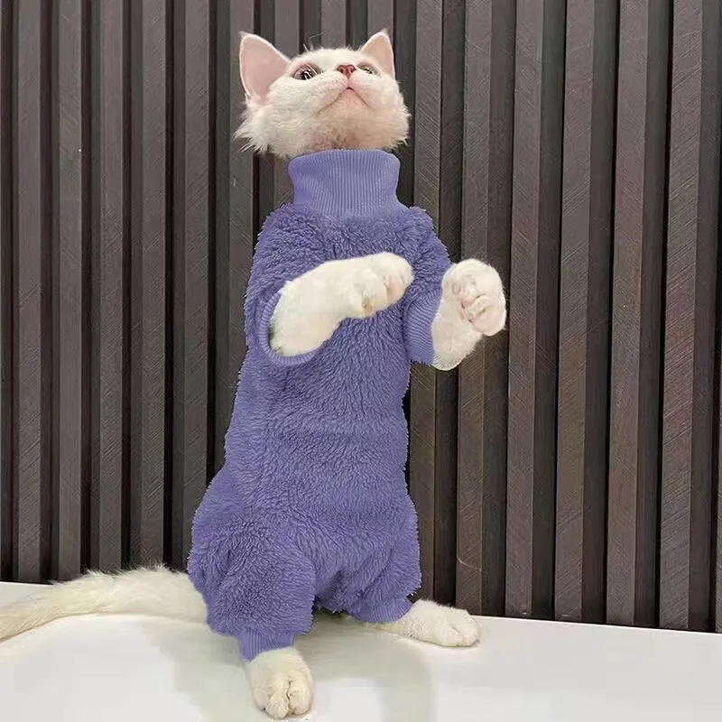 Warm Fleecepak voor Katten