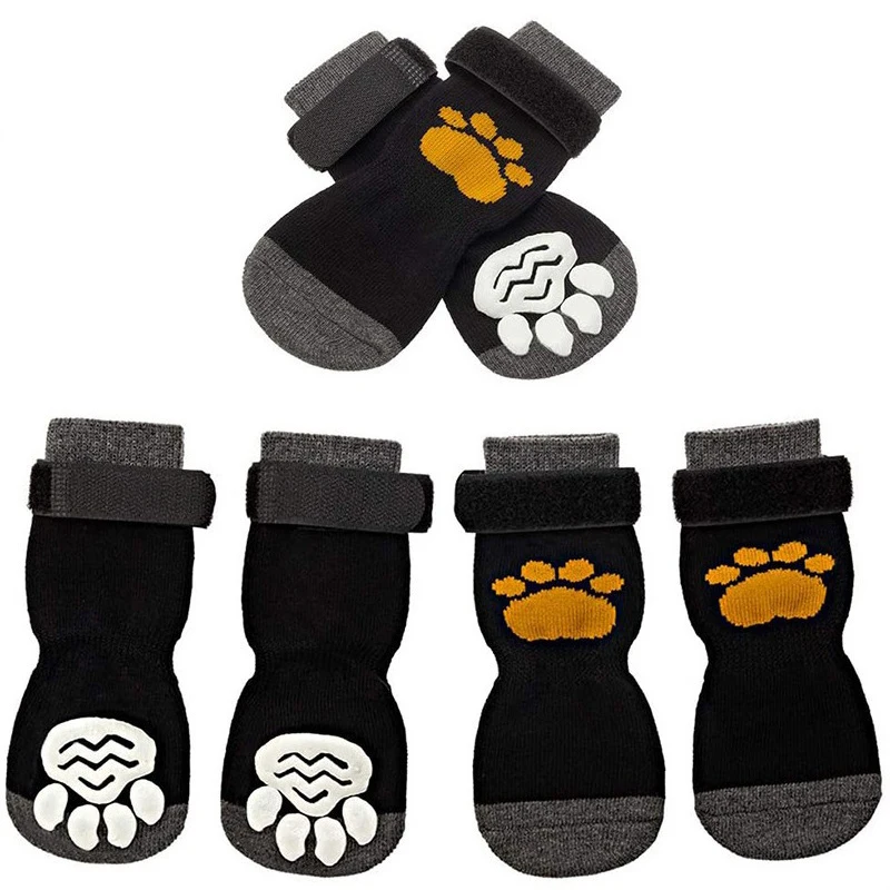 Antislip Hondensokken - Set van 4 - Afbeelding 3