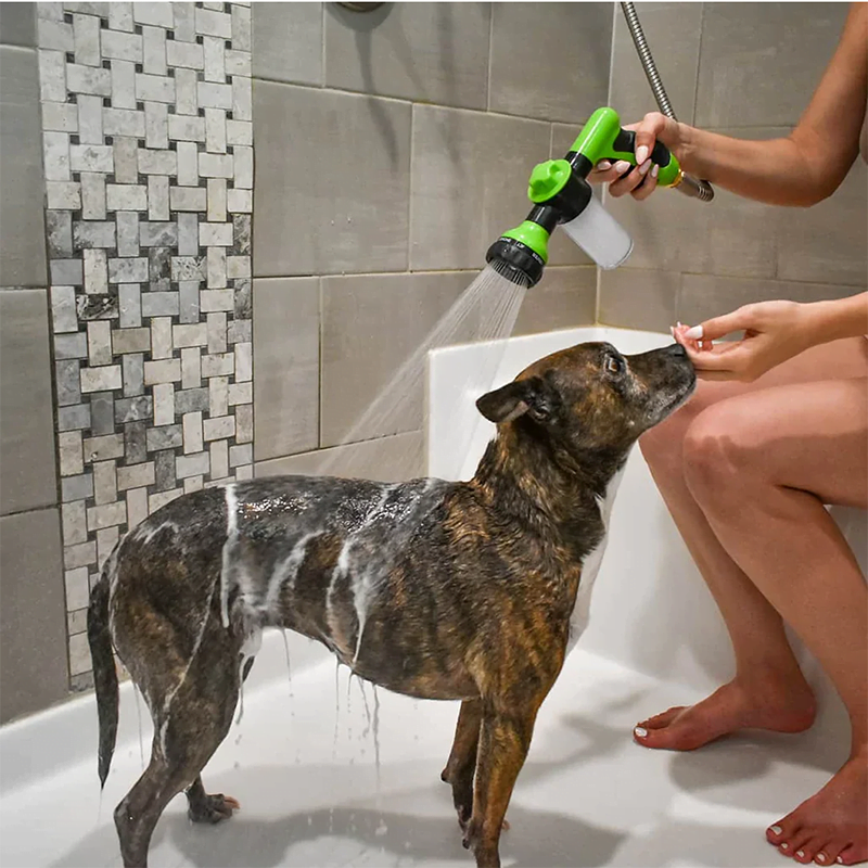 Shampoo Shower - Hondendouche met Shampooreservoir - met 8 Standen