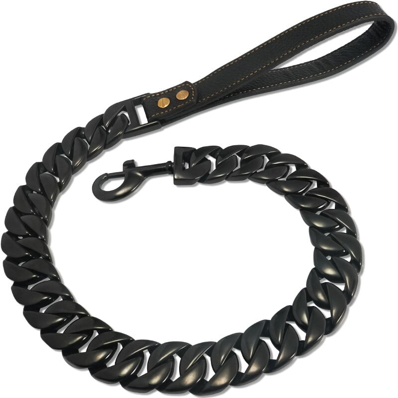 Heavy Duty Cuban Link Hondenriem - 3.2cm breed - Afbeelding 8