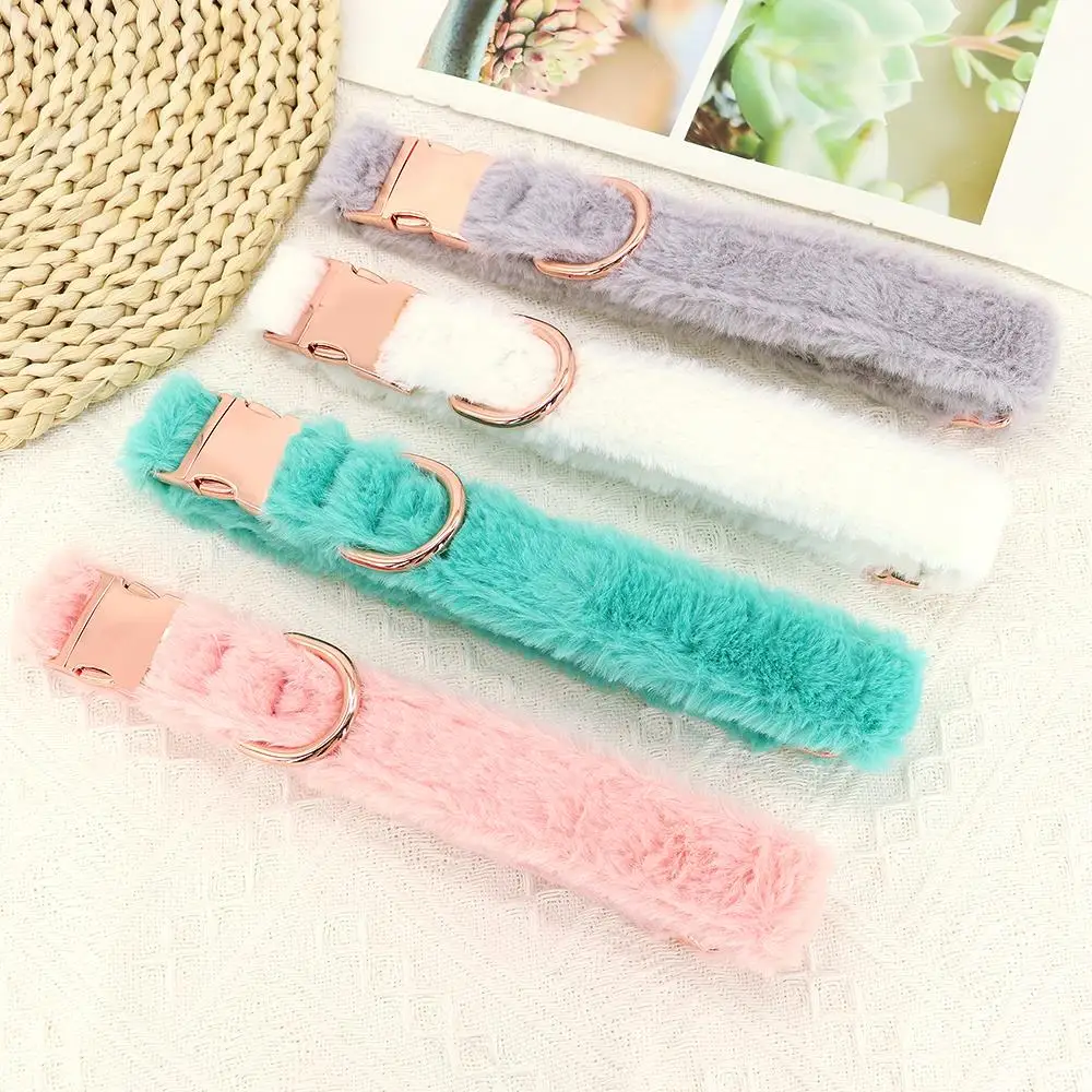 Fluffy Hondenhalsband met Naam - Afbeelding 5