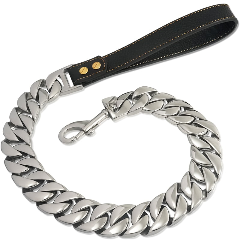Heavy Duty Cuban Link Hondenriem - 3.2cm breed - Afbeelding 7