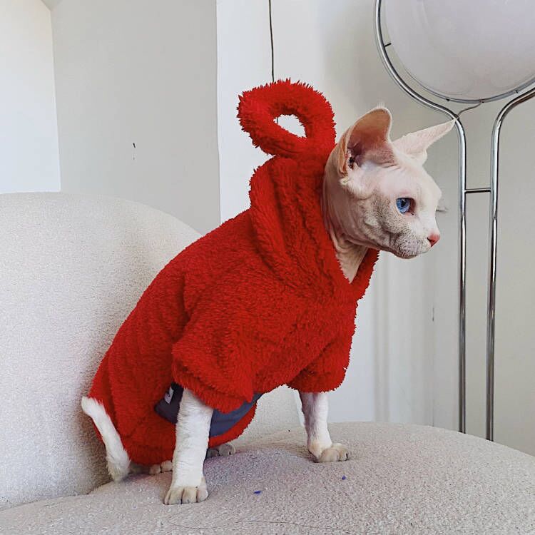 Teletubbie Hoodie voor Katten - Afbeelding 4
