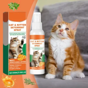 Anti Krab- en Bijtspray voor Katten - Geen Beschadigde Meubels Meer - 100ml