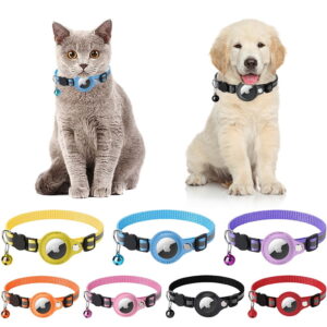 Reflecterende Apple AirTag Halsband voor Katten