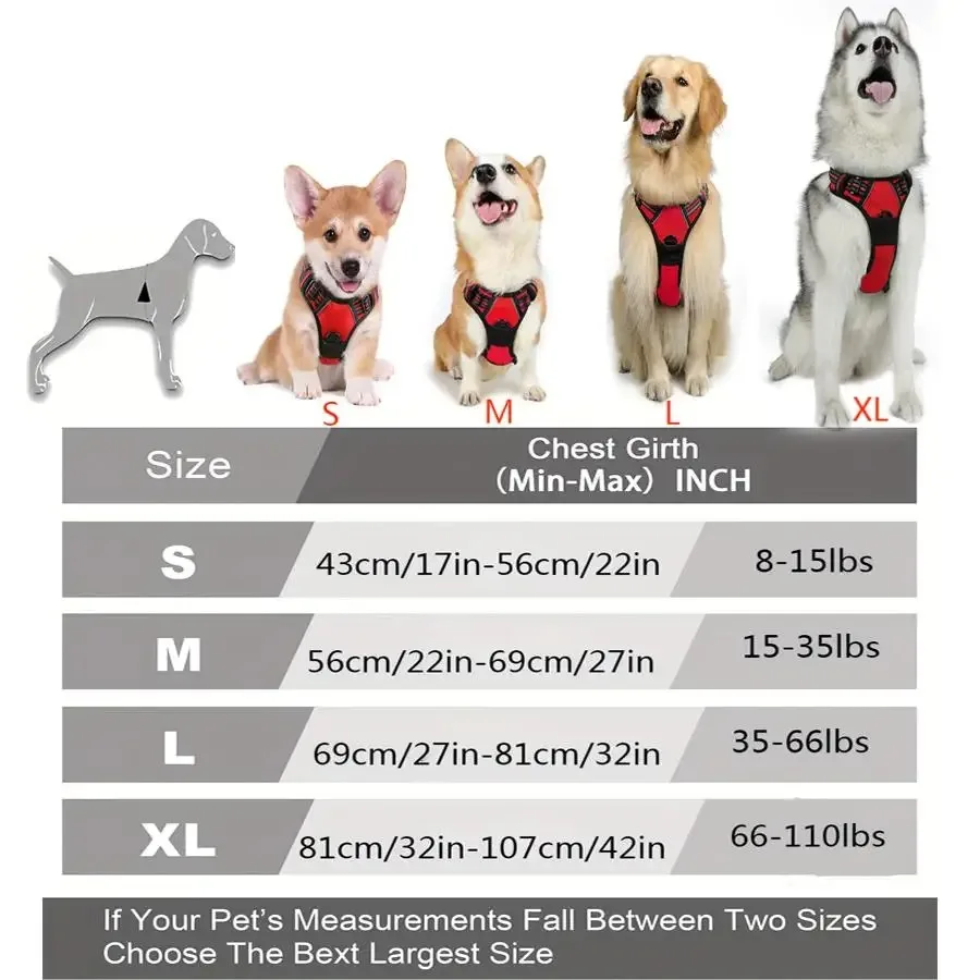 No-Pull Hondentuig β Comfortabel & Veilig Wandelen Zonder Trekken - Afbeelding 2