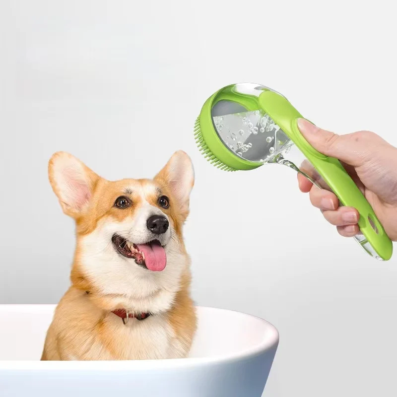 Honden Verzorgingsborstel met Shampoo Dispenser - Afbeelding 2