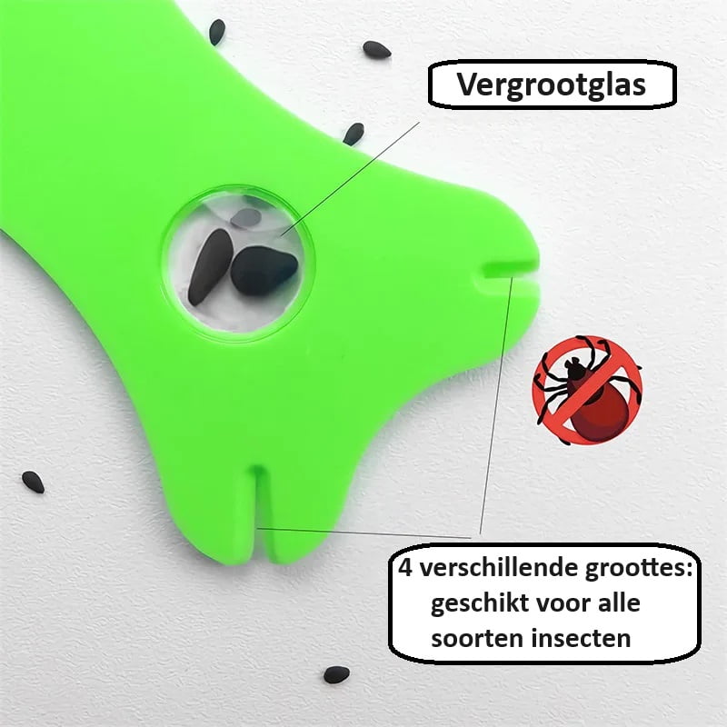 Vlooien- en Tekenverwijderaar met Vergrootglas - 4 Stuks - Afbeelding 4