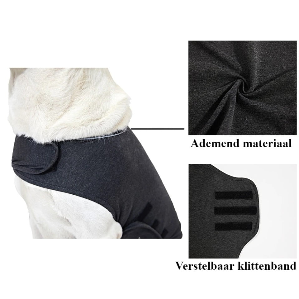 Calming shirt voor Honden - Kalmerend Vest voor Angstige Honden - Afbeelding 4