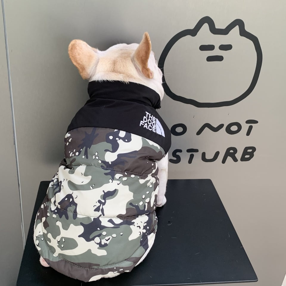 The Dog Face Camouflage Bodywarmer voor Honden - Afbeelding 6