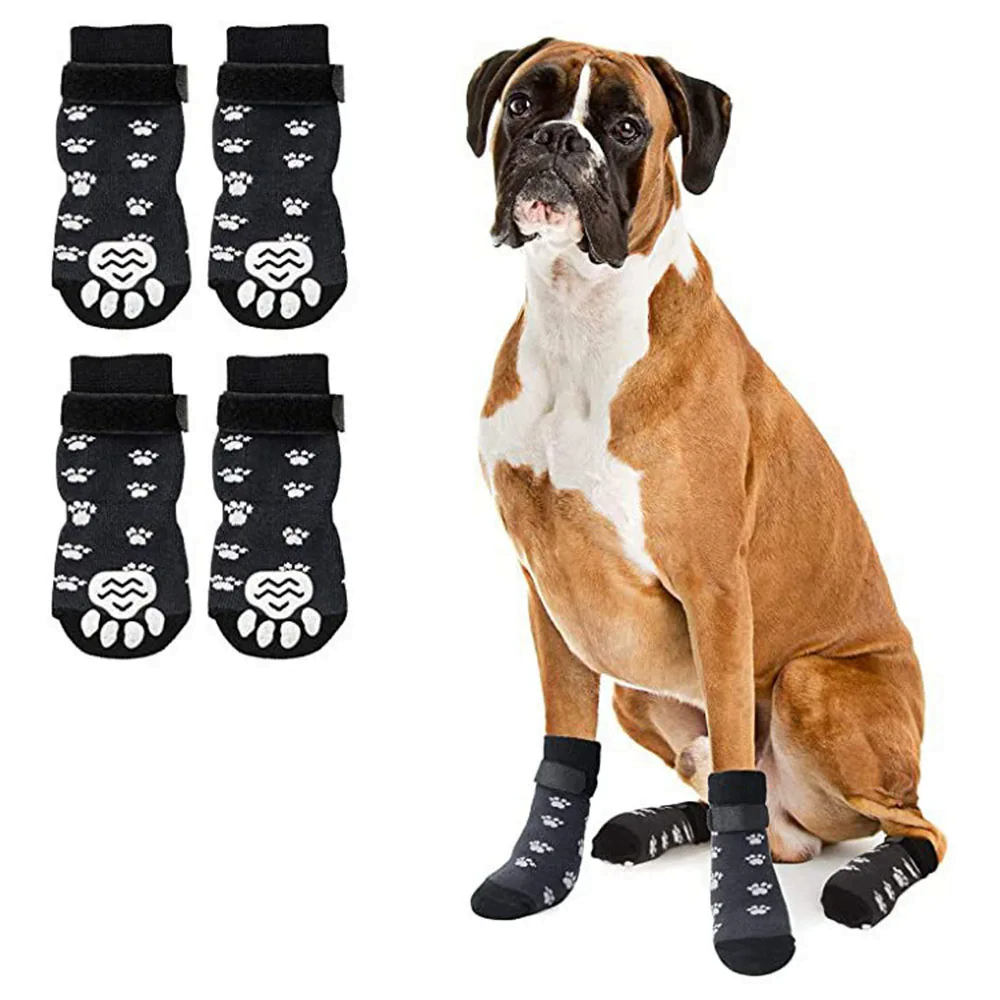Antislip Hondensokken - Set van 4 - Afbeelding 2