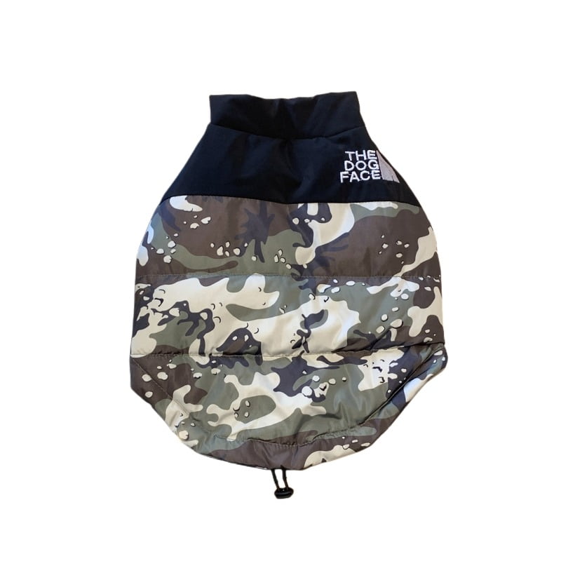 The Dog Face Camouflage Bodywarmer voor Honden - Afbeelding 3